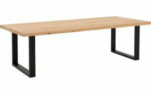 Afbeelding van een Goossens Eettafel Blade, Strak blad 260 x 100 cm 6 cm dik