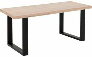 Afbeelding van een Goossens Eettafel Blade, Strak blad 180 x 90 cm 6 cm dik