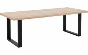 Afbeelding van een Goossens Eettafel Blade, Strak blad 240 x 100 cm 6 cm dik