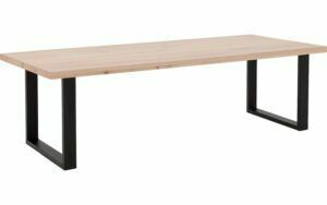 Afbeelding van een Goossens Eettafel Blade, Strak blad 260 x 100 cm 6 cm dik