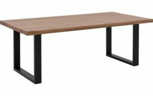 Afbeelding van een Goossens Eettafel Blade, Strak blad 220 x 100 cm 6 cm dik