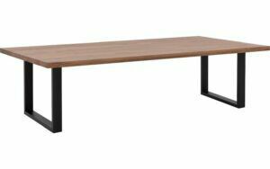 Afbeelding van een Goossens Eettafel Blade, Strak blad 300 x 100 cm 6 cm dik
