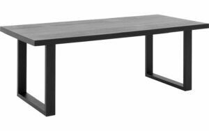 Afbeelding van een Goossens Eettafel Blade, Strak blad 220 x 100 cm 6 cm dik
