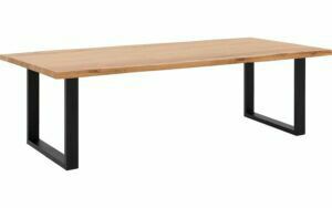 Afbeelding van een Goossens Eettafel Blade, Boomstamblad 260 x 100 cm 5 cm dik