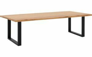 Afbeelding van een Goossens Eettafel Blade, Boomstamblad 280 x 100 cm 5 cm dik