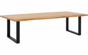 Afbeelding van een Goossens Eettafel Blade, Boomstamblad 300 x 100 cm 5 cm dik