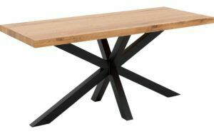 Afbeelding van een Goossens Eettafel Blade, Strak blad 180 x 90 cm 6 cm dik