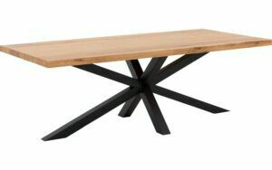 Afbeelding van een Goossens Eettafel Blade, Strak blad 240 x 100 cm 6 cm dik