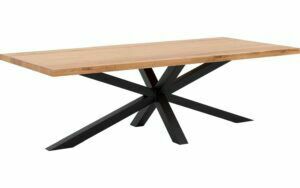 Afbeelding van een Goossens Eettafel Blade, Strak blad 260 x 100 cm 6 cm dik