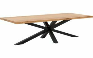 Afbeelding van een Goossens Eettafel Blade, Strak blad 300 x 100 cm 6 cm dik