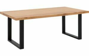 Afbeelding van een Goossens Eettafel Blade, Strak blad 220 x 100 cm 6 cm dik