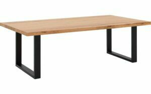 Afbeelding van een Goossens Eettafel Blade, Strak blad 240 x 100 cm 6 cm dik