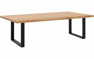 Afbeelding van een Goossens Eettafel Blade, Strak blad 280 x 100 cm 6 cm dik