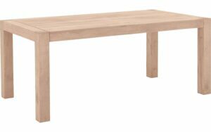 Afbeelding van een Goossens Eettafel Roots, 200 x 100 cm