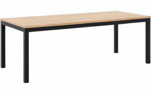 Afbeelding van een Goossens Eettafel Max, 220 x 100 cm