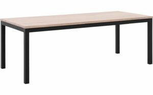 Afbeelding van een Goossens Eettafel Max, 220 x 100 cm
