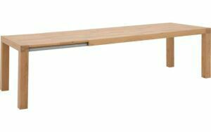 Afbeelding van een Goossens Eettafel Tijn, 220 x 100 cm