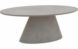 Afbeelding van een Goossens Eettafel Stone, Ovaal 210 x 120 cm