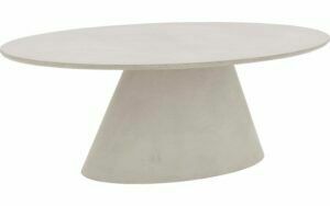 Afbeelding van een Goossens Eettafel Stone, Ovaal 210 x 120 cm