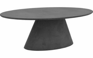 Afbeelding van een Goossens Eettafel Stone, Ovaal 220 x 120 cm
