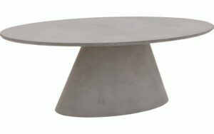 Afbeelding van een Goossens Eettafel Stone, Ovaal 220 x 120 cm