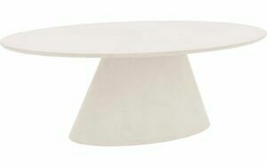 Afbeelding van een Goossens Eettafel Stone, Ovaal 220 x 120 cm