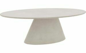 Afbeelding van een Goossens Eettafel Stone, Ovaal 240 x 120 cm