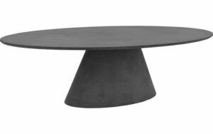Afbeelding van een Goossens Eettafel Stone, Ovaal 270 x 120 cm