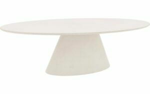 Afbeelding van een Goossens Eettafel Stone, Ovaal 270 x 120 cm