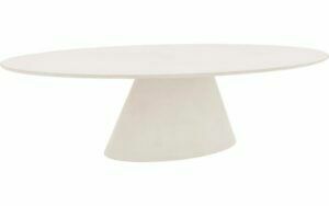 Afbeelding van een Goossens Eettafel Stone, Ovaal 290 x 120 cm