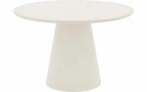 Afbeelding van een Goossens Eettafel Stone, Rond 120 x 120 cm