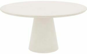 Afbeelding van een Goossens Eettafel Stone, Rond 150 x 150 cm