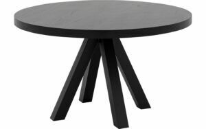 Afbeelding van een Goossens Eettafel Blade, Strak blad rond 120 x 120 cm 6 cm dik
