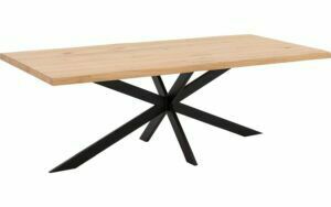 Afbeelding van een Goossens Eettafel Blade, Boomstamblad 200 x 100 cm 5 cm dik