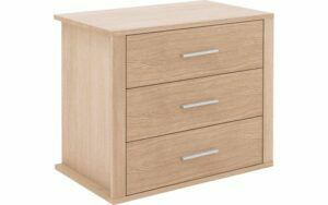 Afbeelding van een Goossens Inzetladenblok Wood Nature, Inzetladenblok met 3 lades