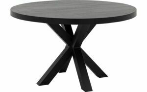 Afbeelding van een Goossens Eettafel Blade, Strak blad rond 110 x 110 cm 6 cm dik