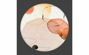 Afbeelding van een Goossens Schilderij Organic Shape, 30 x 30 cm