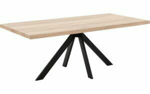 Afbeelding van een Goossens Eettafel Blade, Boomstamblad 180 x 90 cm 5 cm dik