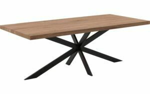 Afbeelding van een Goossens Eettafel Blade, Strak blad 180 x 90 cm 6 cm dik