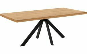 Afbeelding van een Goossens Eettafel Blade, Strak blad 180 x 90 cm 6 cm dik