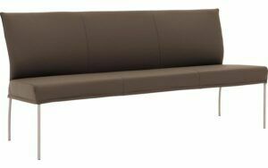 Afbeelding van een Goossens Eetkamerbank Funk, Zonder arm, 210 cm breed