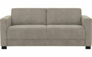 Afbeelding van een Goossens Bank My Style lichtgrijs, microvezel, 2,5-zits, stijlvol landelijk