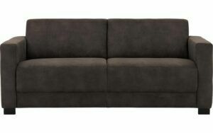 Afbeelding van een Goossens Bank My Style donkerbruin, microvezel, 2,5-zits, stijlvol landelijk