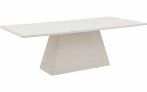 Afbeelding van een Goossens Eettafel Stone, Rechthoekig 240 x 110 cm