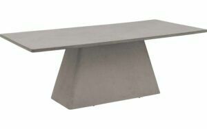 Afbeelding van een Goossens Eettafel Stone, Rechthoekig 220 x 110 cm