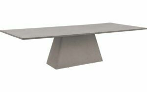 Afbeelding van een Goossens Eettafel Stone, Rechthoekig 300 x 110 cm
