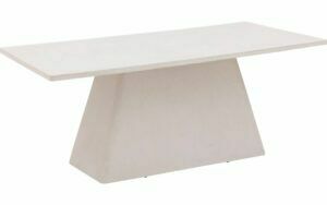 Afbeelding van een Goossens Eettafel Stone, Rechthoekig 190 x 110 cm