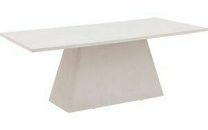 Afbeelding van een Goossens Eettafel Stone, Rechthoekig 210 x 110 cm