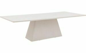 Afbeelding van een Goossens Eettafel Stone, Rechthoekig 270 x 110 cm