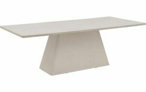 Afbeelding van een Goossens Eettafel Stone, Rechthoekig 240 x 110 cm